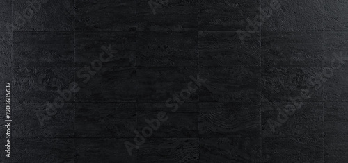 Modern stone and dark concrete wall texture background