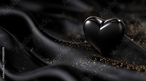 Dark Romantic Heart Concept