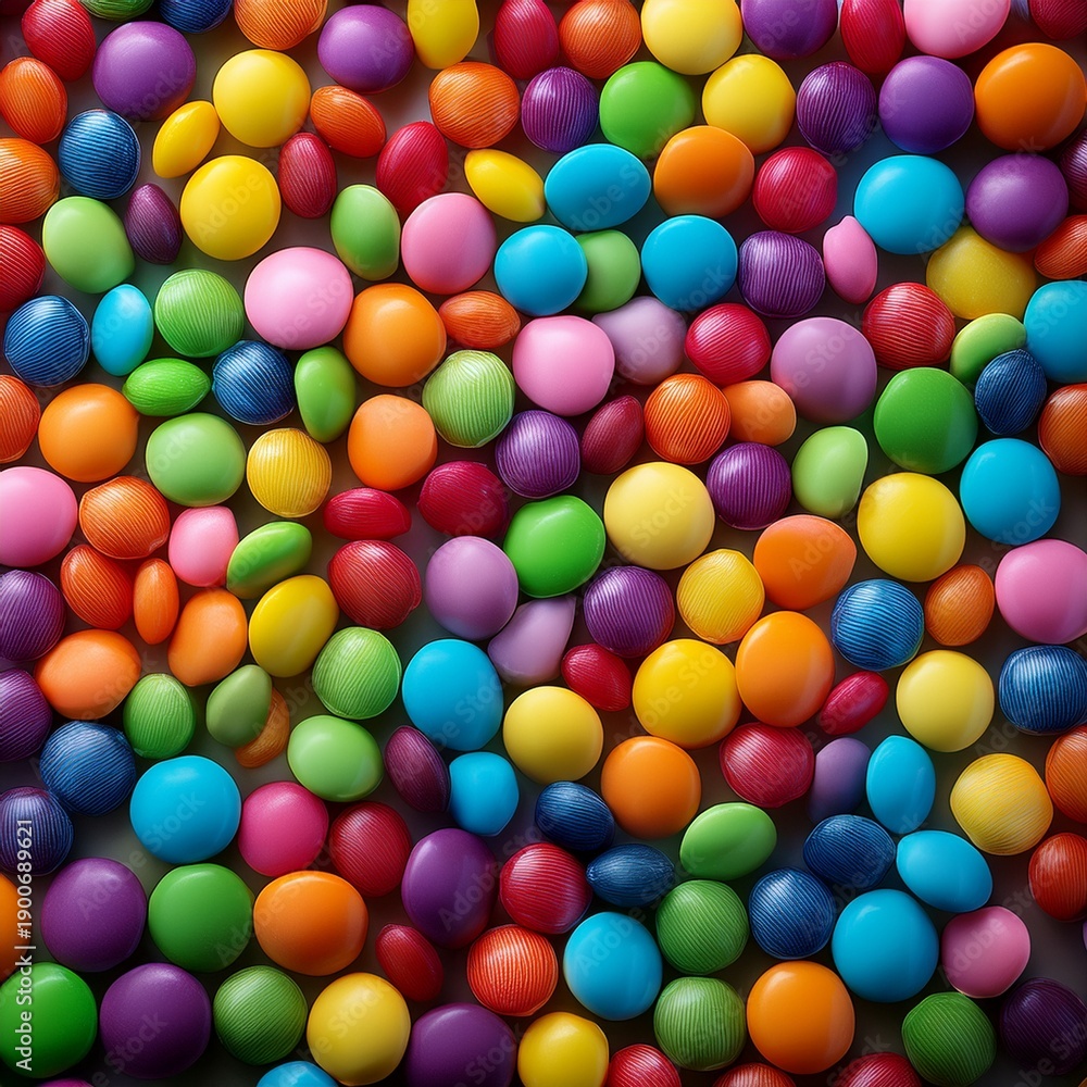 Fototapeta premium Colored candies