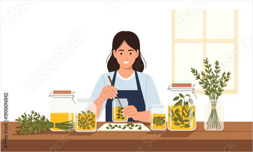 Making Herbal Infused Oil at Home