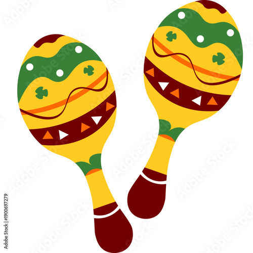 colorful mexico illustration