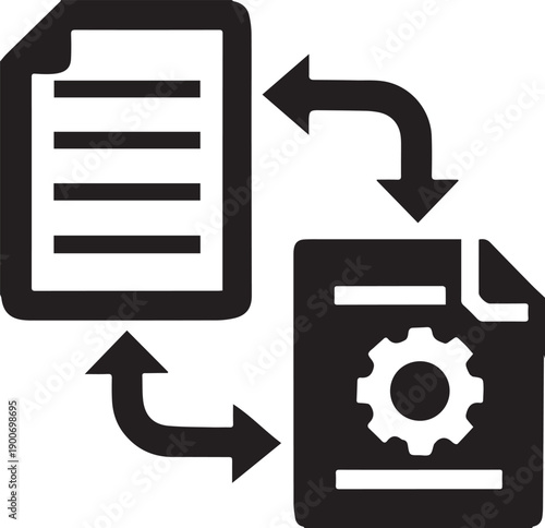 Retro style floral pattern with stylized daisies and leaves, vintage illustration for fabric and decor