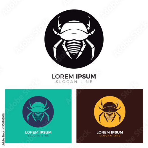 Vector Cockroach Logo Collection.