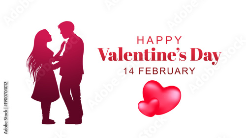 Happy valentines day beautiful love hearts greeting card background