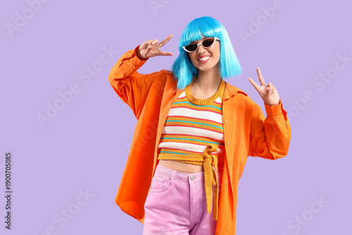 Beautiful young happy woman...