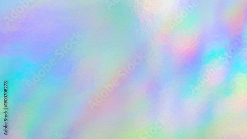 Holographic rainbow foil iridescent texture abstract hologram background