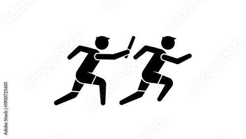 Two people playing tennis sport.