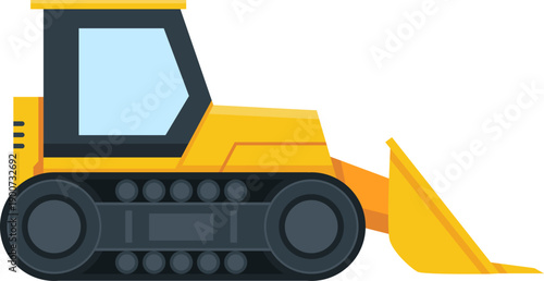 Tracked Industrial Bulldozer