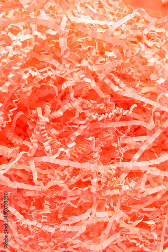 Closeup view on coral packi...