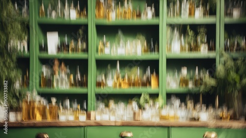 Wallpaper Mural Elegant perfume store background with soft focus and copy space. Torontodigital.ca