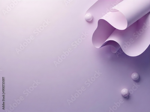 Modern calm background with smooth curves and light gradients