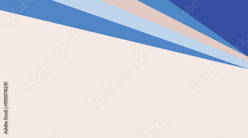 Abstract blue and colorful vector background illustration featuring business wave lines and a light curve design concept for a web banner backdrop or paper template wallpaper
