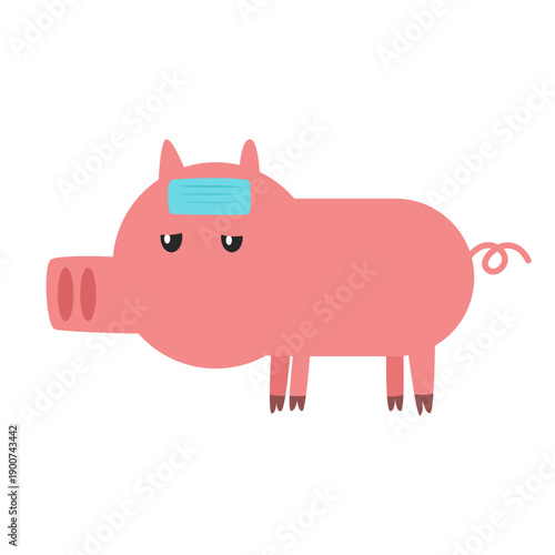 bat and pig zoonosis. nipah virus transmission concept