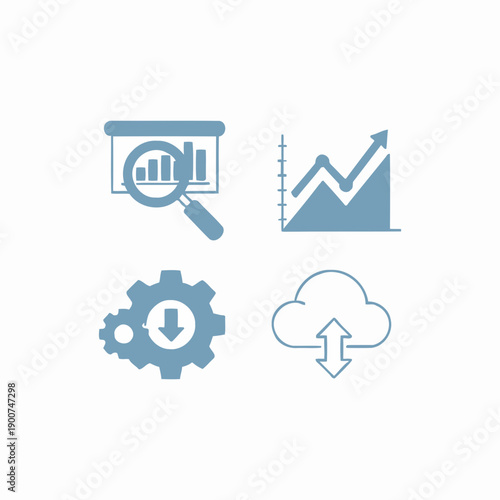set of icons for web