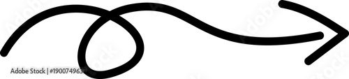 Curly Decorative Arrow