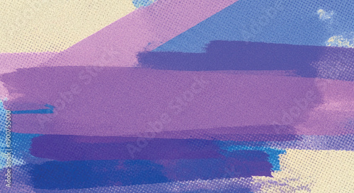 Abstract pastel brush strokes background with textured layered paint