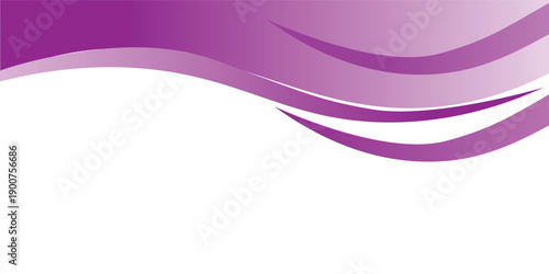 Curved Header and Footer Element . Abstrack Purple with waves . wave purple and modern trendy design eps10