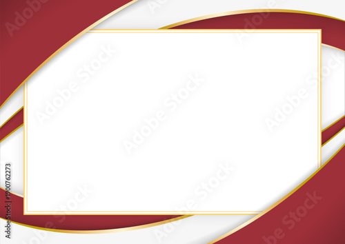 Tableau sur toile horizontal frame and border with Latvian flag