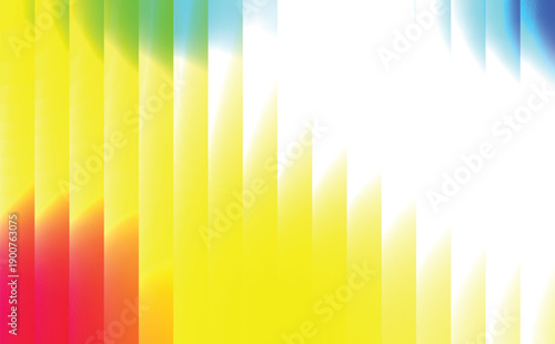Vibrant Gradient Stripes Abstract Background