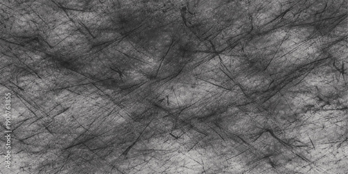 A dark vintage backdrop featuring a rough black leather material texture with a grunge crumpled pattern and an old textured surface design