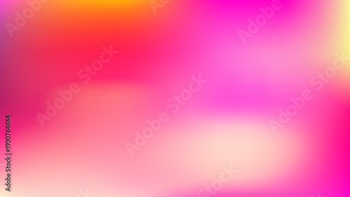 Vector abstract pink gradient background featuring soft blurred mesh colors. Vivid magenta and orange backdrop design perfect for modern web banners, mobile app interfaces, and trendy posters.