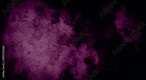 Dark purple textured background with grunge and distressed effects.