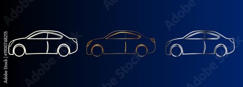 Luxury Automobile Collection Sleek Vehicle Design Modern Transportation Automotive Industry