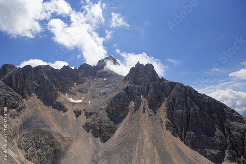 Mountain Landscape in Cortina d’Ampezzo, Future Winter Olympics Location