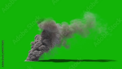 Explosion smoke top Resolution green screen backgrounds, 3D Animation, Ultra High Definition, 4k video Premium Quality
, I'm a Good Photographer, I have Too much Animation and animation with high 