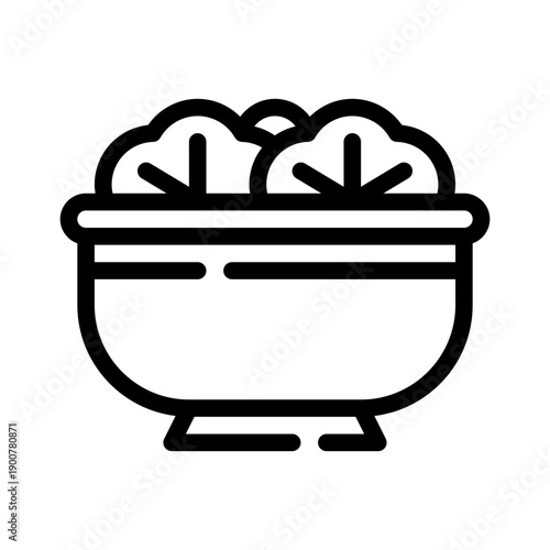 salad line icon