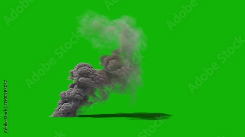 Explosion smoke top Resolution green screen backgrounds, 3D Animation, Ultra High Definition, 4k video Premium Quality
, I'm a Good Photographer, I have Too much Animation and animation with high 
