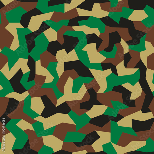 Camouflage with geometric p...