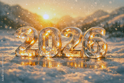 2026 winter sports ice numbers golden alpine celebration sunset