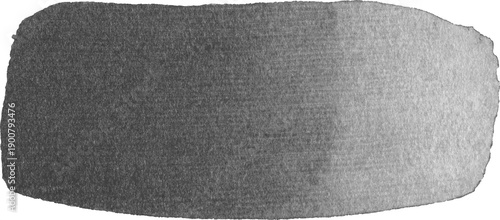 Gray watercolor brush stroke textured background