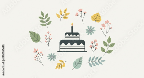 Birthday and decoration