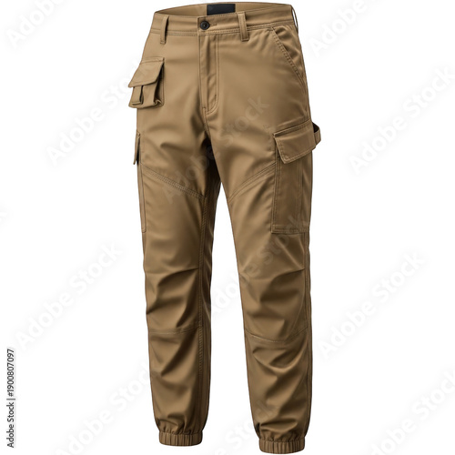 Wallpaper Mural Khaki cargo pants with multiple pockets isolated on transparent background Torontodigital.ca