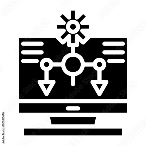 Algorithm Vector Icon