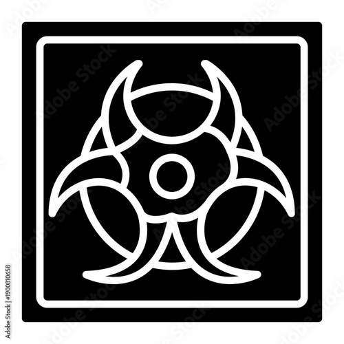 Biohazard Vector Icon