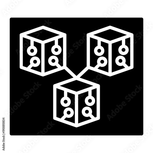 Blockchain Vector Icon