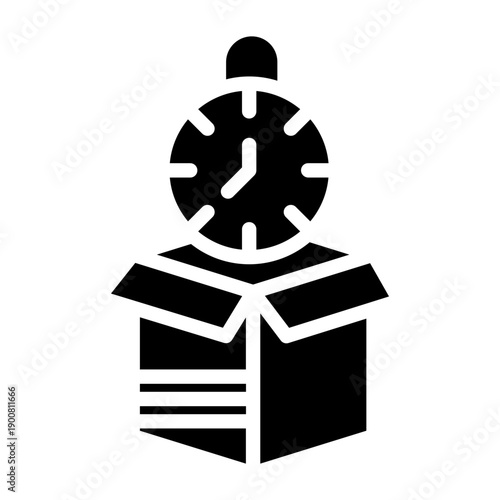 Timebox Vector Icon