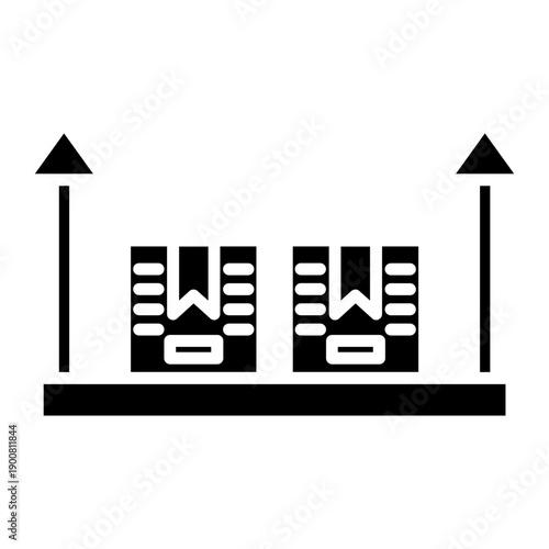 This Side Up Vector Icon