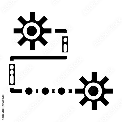 Workflow Vector Icon