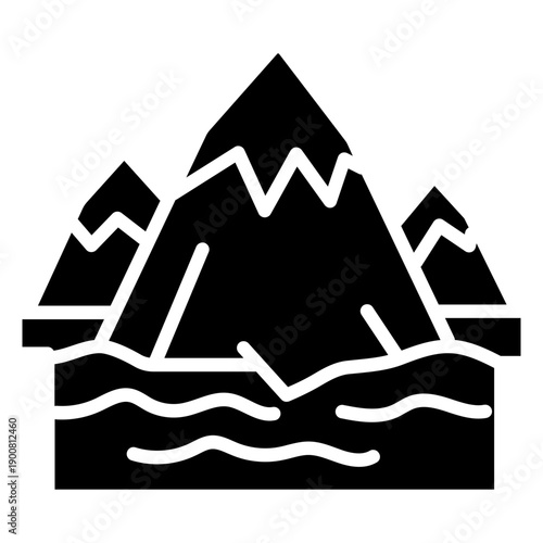 Ice Caps Vector Icon