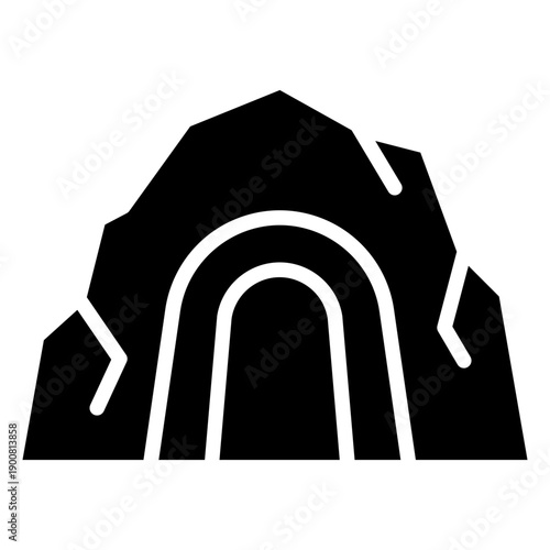 Cave Vector Icon