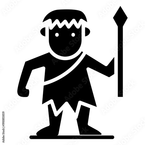 Caveman Vector Icon