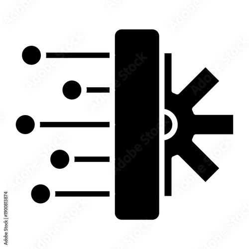 Deep Learning Vector Icon