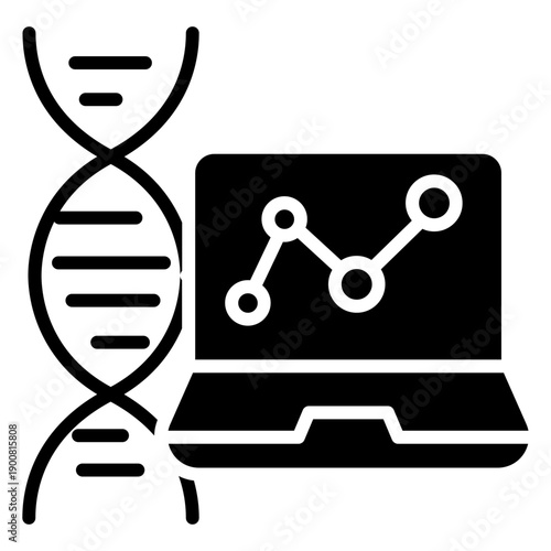 Computational Biology Vector Icon