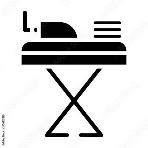Ironing Board Vector Icon