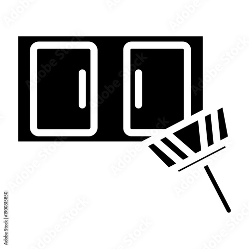 Window Cleaner Vector Icon