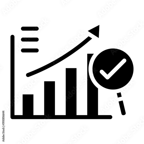 Predictive Analytics Vector Icon